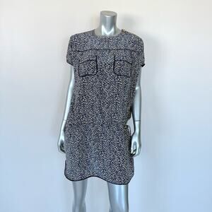 Louis Vuitton silk short dress size 40 FR or 8 US Authentic Retail 1800$